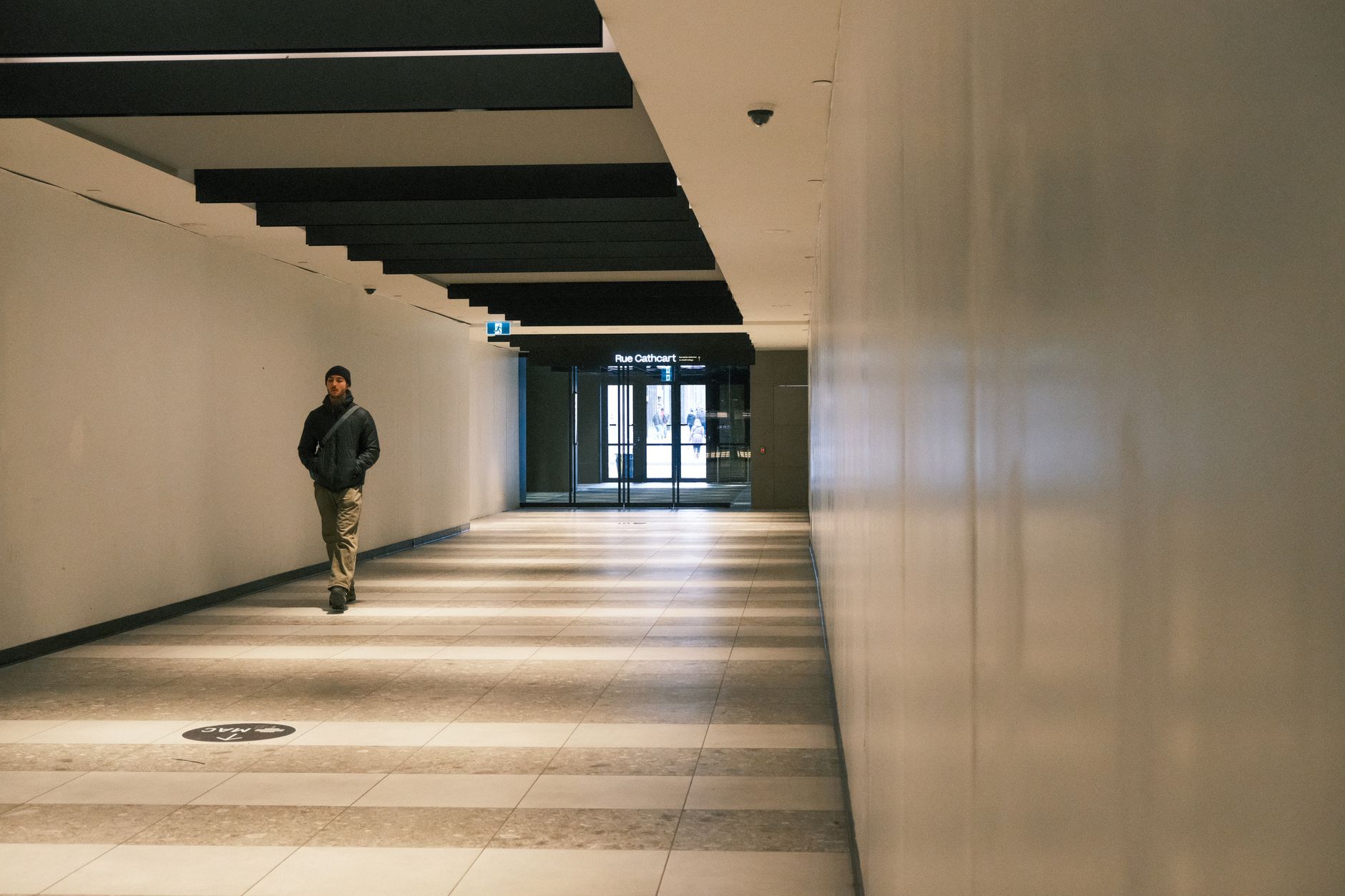 the corridor